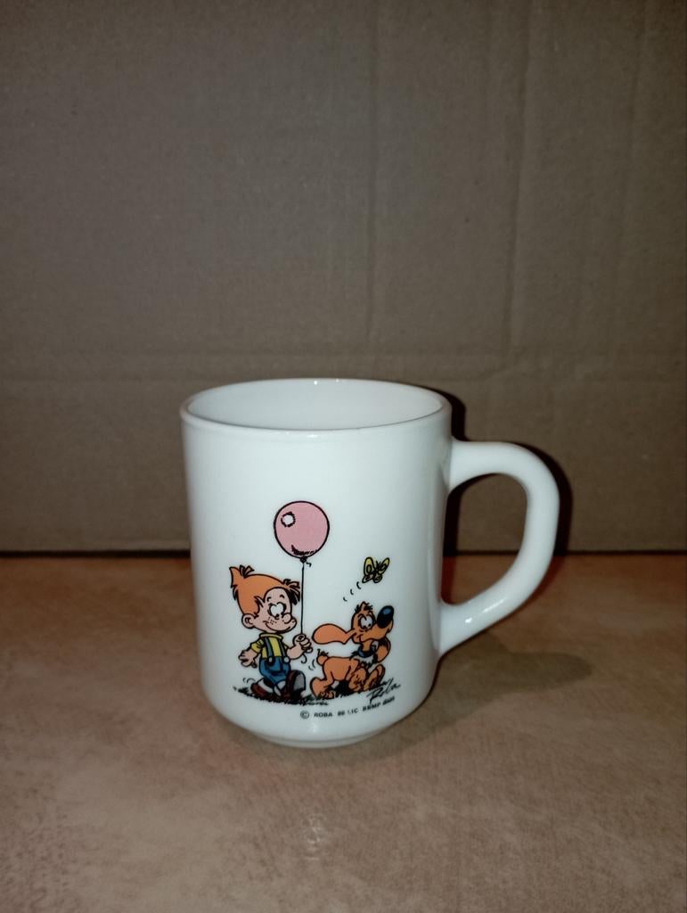 Koffietas Bollie en Billie, Huis en Inrichting, Keuken | Servies, Ophalen of Verzenden, Zo goed als nieuw, Kop(pen) en/of Schotel(s)