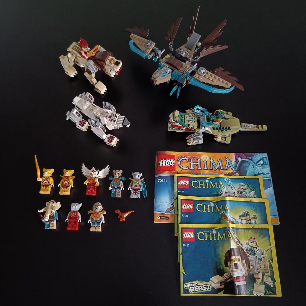 Billet de loterie Lego Chima., Enlèvement ou Envoi, Utilisé, Ensemble complet, Lego