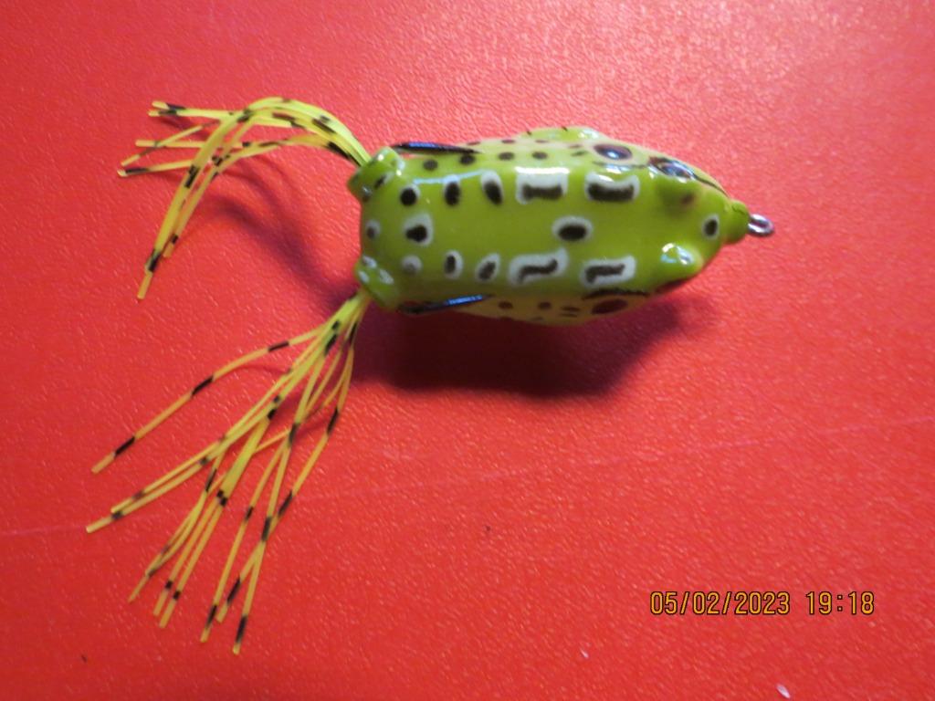 Leurre pour la pêche - Grenouille, Enlèvement ou Envoi, Neuf, Hameçon