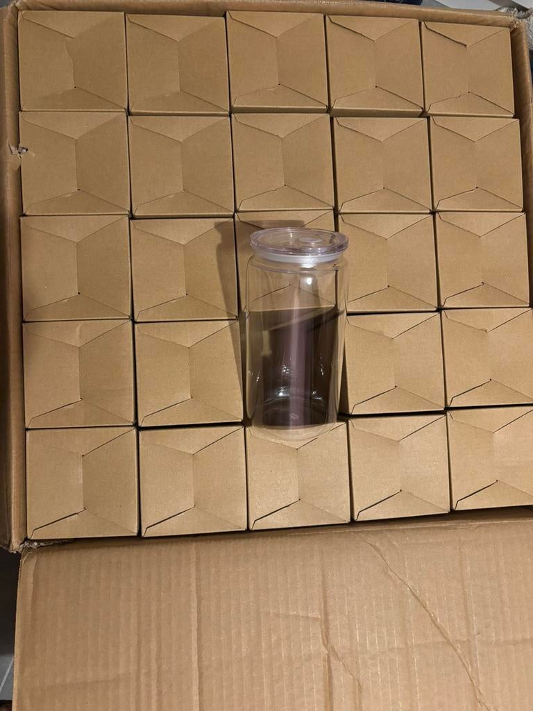 Herbruikbare Drink beker 73 stuks.  BPA vrij. Incl rietjes, Ophalen, Nieuw