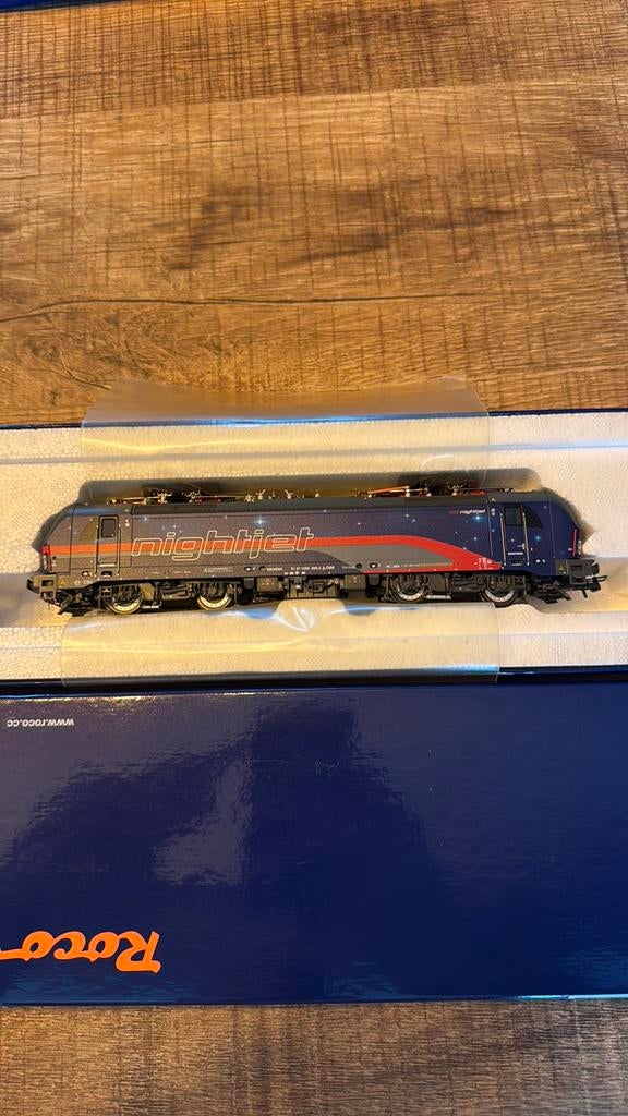 ROCO öbb nightjet vectron, Ophalen, Zo goed als nieuw, Locomotief, Roco