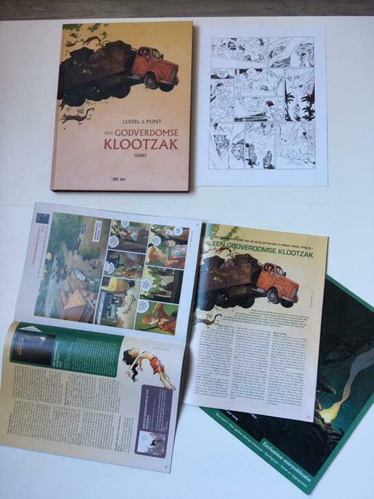 Luxe op 200 ex godverdomse klootzak loisel geseald + info, Boeken, Stripverhalen, Eén stripboek, Ophalen of Verzenden, Nieuw
