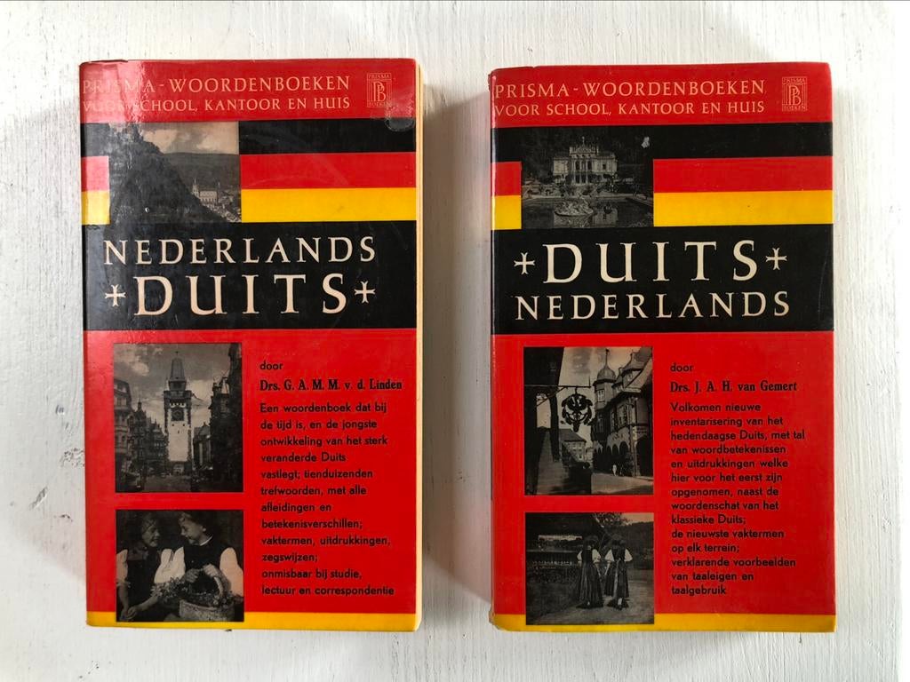 Prisma woordenboeken Nederlands Duits en Duits Nederlands, Boeken, Woordenboeken, Gelezen, Duits, Ophalen of Verzenden