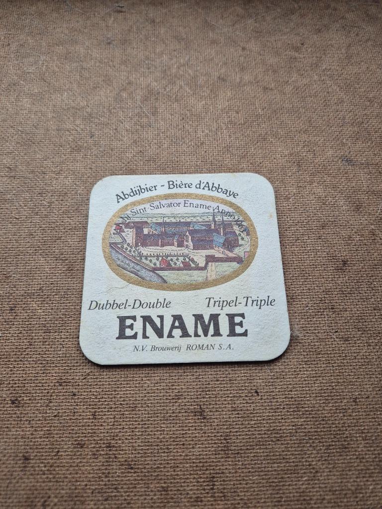 Sous bock Ename (modèle 6), Ophalen of Verzenden, Gebruikt, Viltje(s), Overige merken