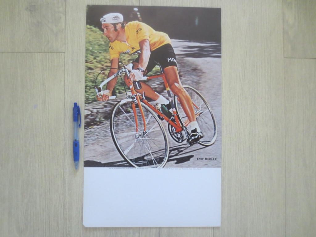 reclamebord fietsen kessels oostende  eddy merckx, Verzenden, Zo goed als nieuw