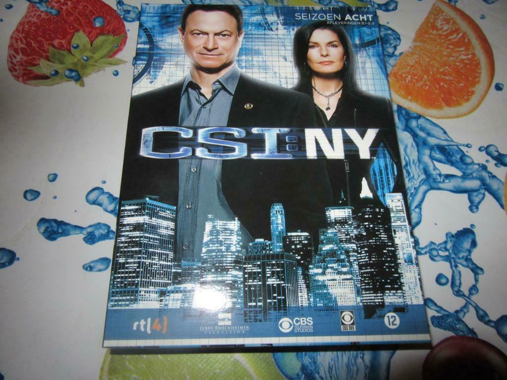 CSI-NY SEIZOEN 8 AFLEVERING 8.1-8.9, Ophalen of Verzenden, Actie en Avontuur