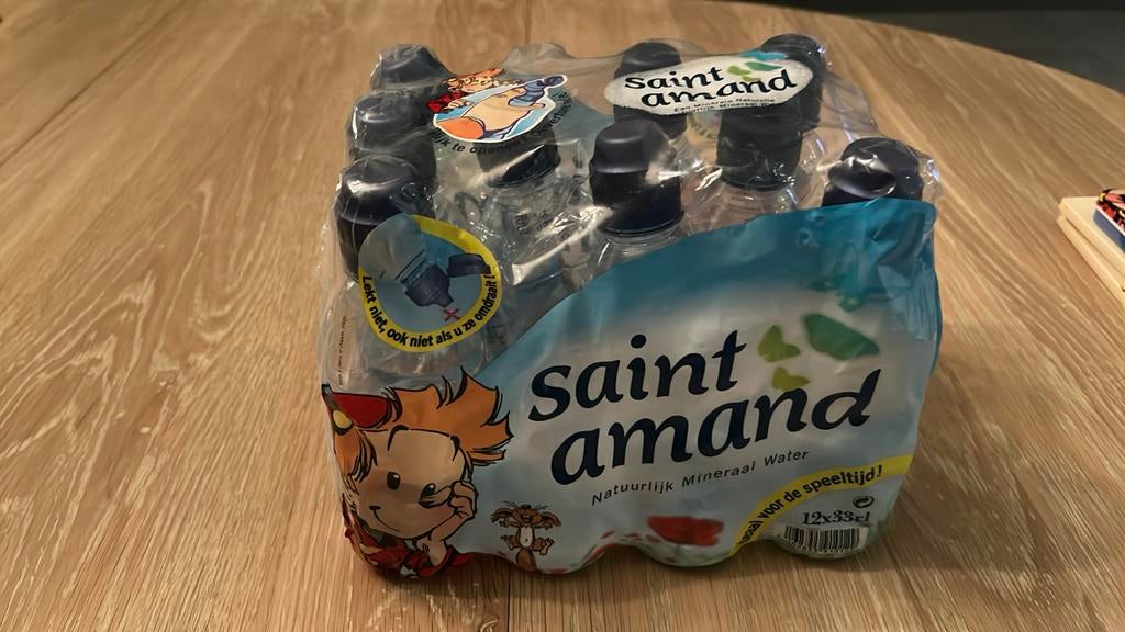Robbedoes mineraal water saint amand, Ophalen of Verzenden, Zo goed als nieuw