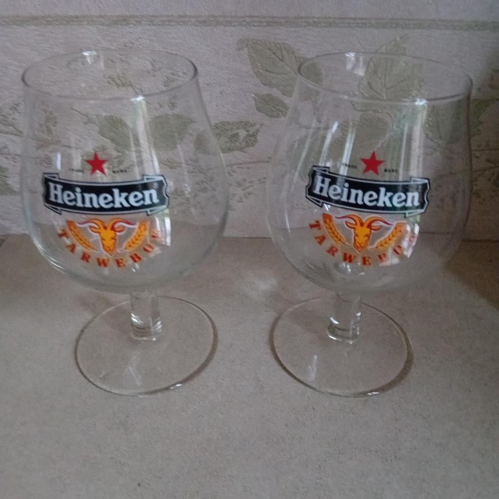 2 verres de blé Heineken, Enlèvement ou Envoi, Comme neuf, Heineken