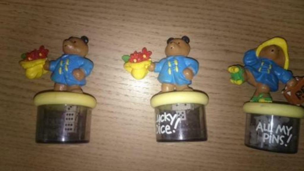 lot de 3 figurines PADDINGTON Schleigh 1988, Collections, Enlèvement ou Envoi, Comme neuf