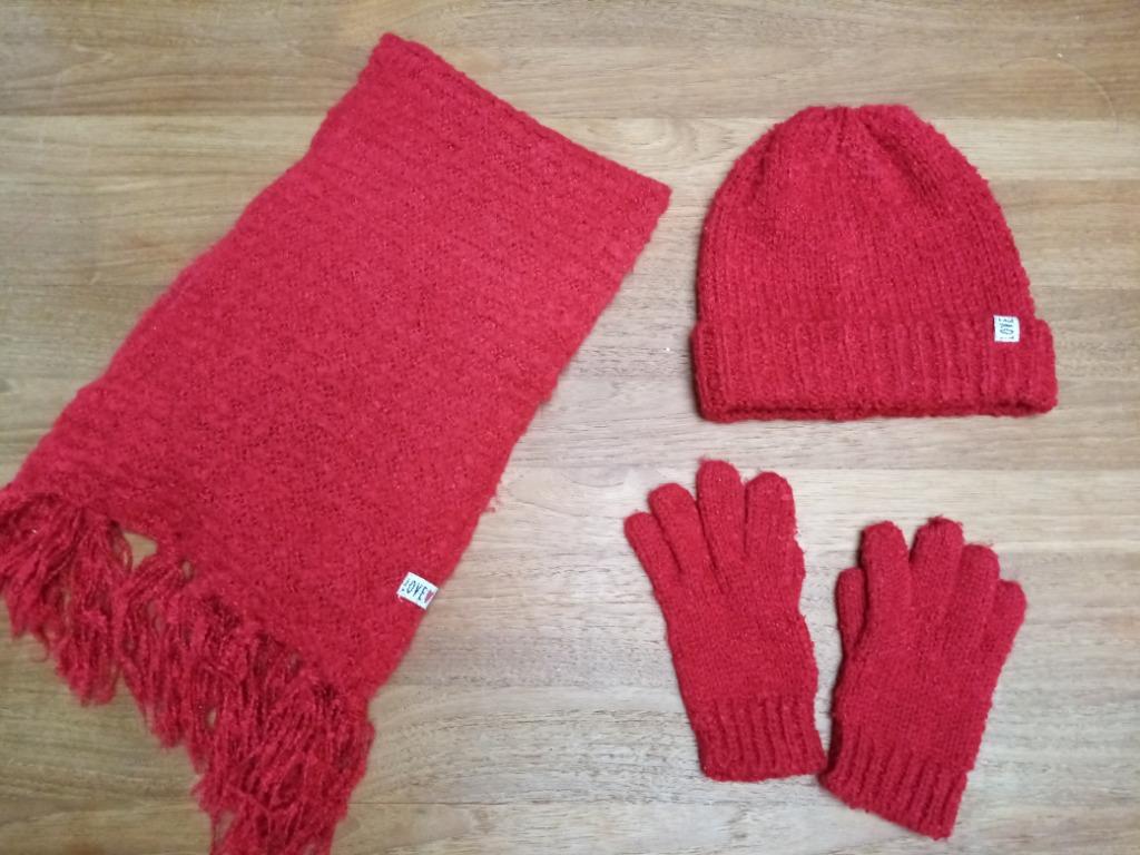 Set muts, sjaal en handschoenen, Veritas, Ophalen of Verzenden, Zo goed als nieuw, Meisje