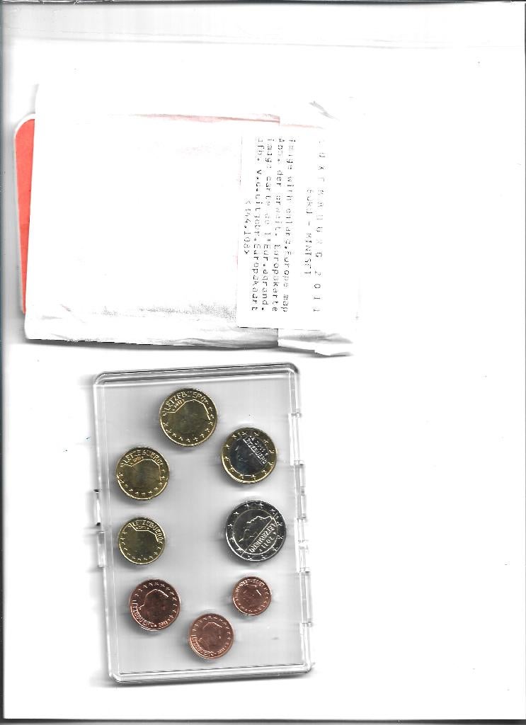 piece euro, Ophalen of Verzenden, Luxemburg