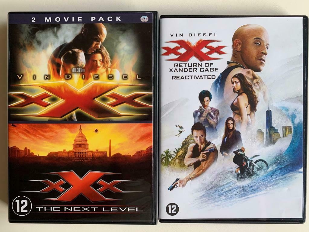 XXX Xander Cage met Vin Diesel complete filmset op dvd, Vanaf 12 jaar, Ophalen of Verzenden, Actie