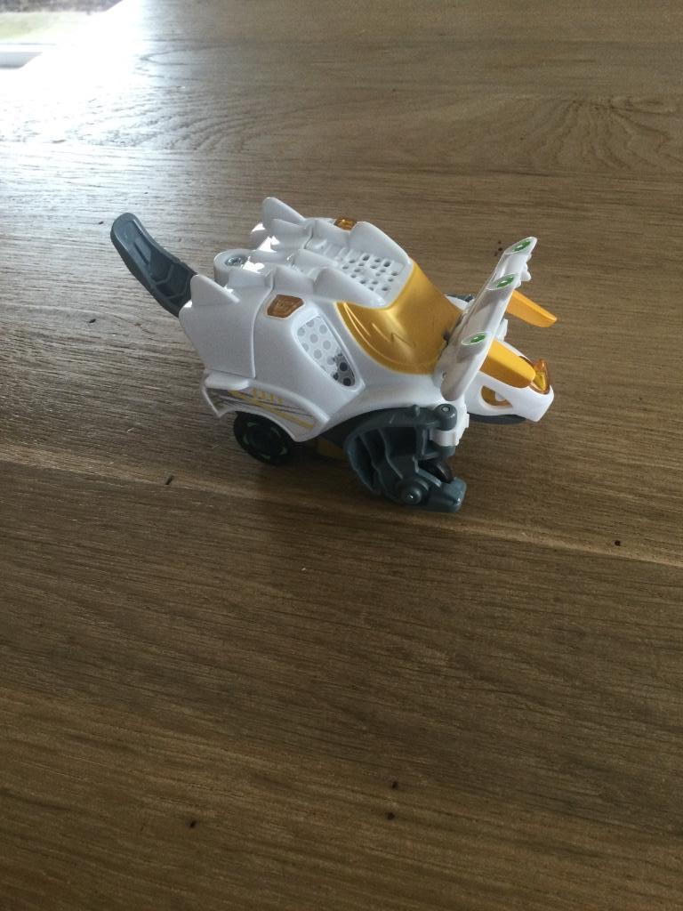 Vtech switch en go dino triceratops, Enlèvement ou Envoi, Comme neuf, 4 à 6 ans