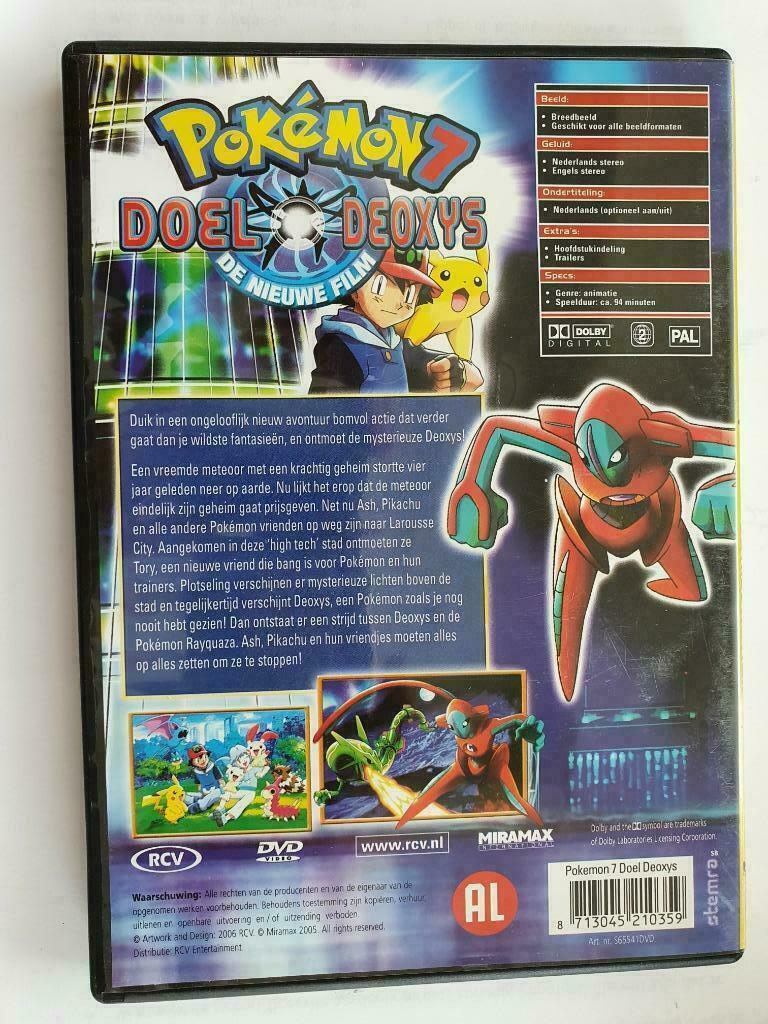 Pokemon 7 Doel Deoxys, Tous les âges, Enlèvement ou Envoi, Anime (japonais), Dessin animé
