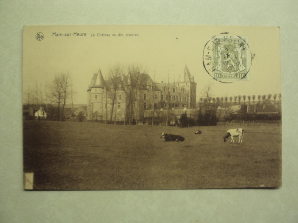57371 - HAM-SUR-HEURE - LE CHATEAU VU DES PRAIRIES, Envoi