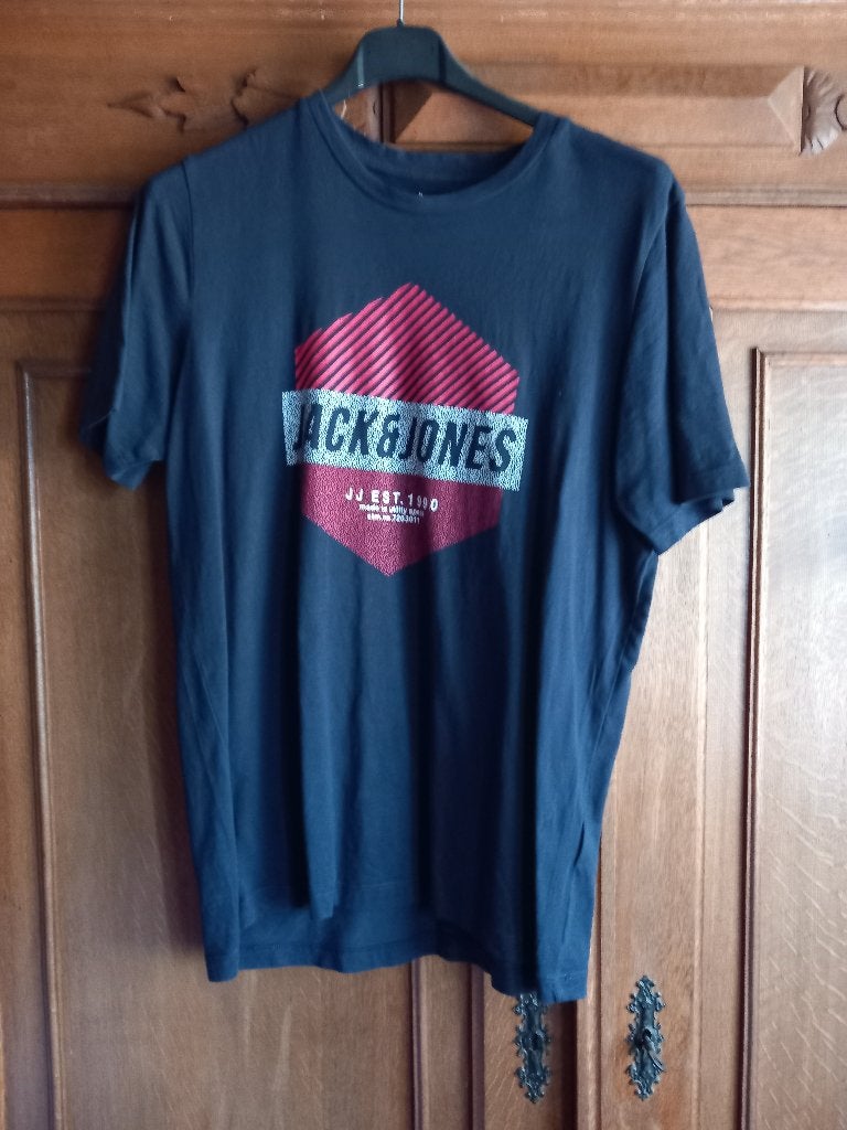 Jack&Jones T-shirt voor tieners - maat 16 jaar, Kleding | Heren, T-shirts, Verzenden, Zo goed als nieuw, Jack&Jones