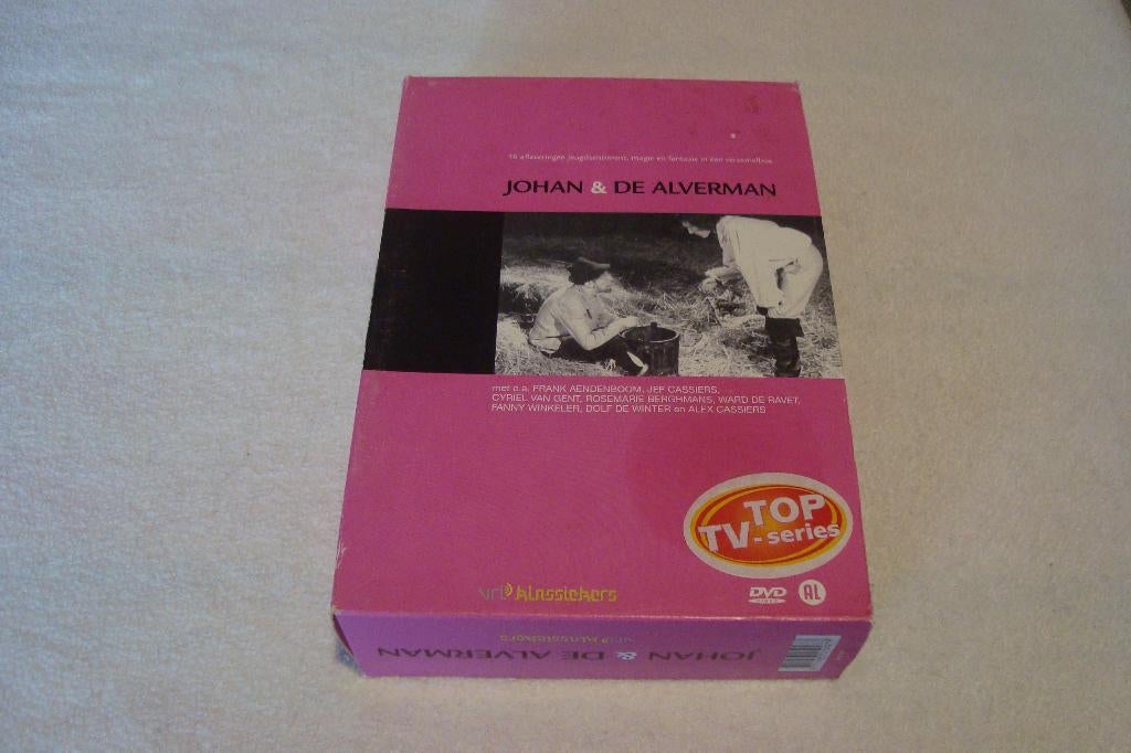 dvd box johan & de alverman, Ophalen of Verzenden