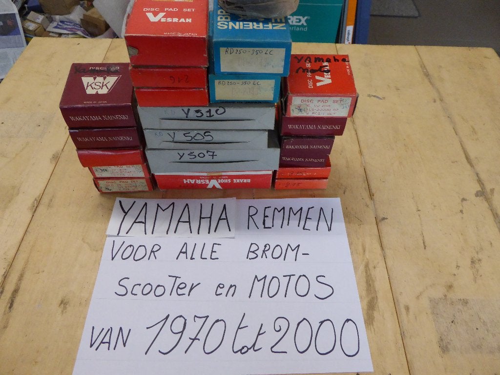 YAMAHA groot lot uitzonderlijke onderdelen, Ophalen, Nieuw