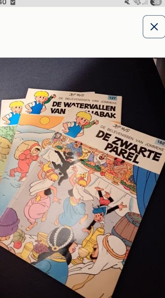 Strips Jommeke, Boeken, Stripverhalen, Meerdere stripboeken, Ophalen of Verzenden, Gelezen, Jef Nys.