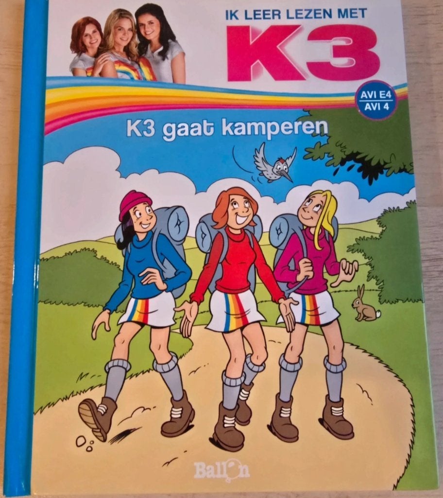 Ik leer lezen met K3: K3 gaat kamperen, Ophalen of Verzenden, Nieuw