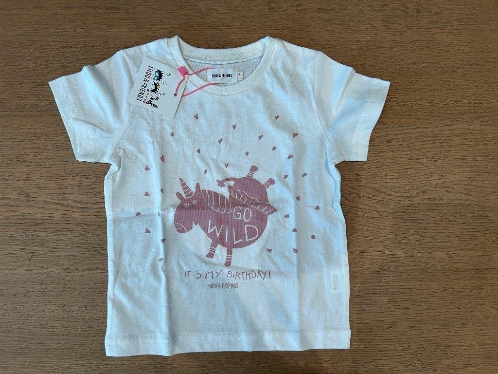 Filou and Friends t-shirt meisje 104 - 4jaar, Kinderen en Baby's, Kinderkleding | Maat 104, Meisje, Nieuw, Ophalen of Verzenden