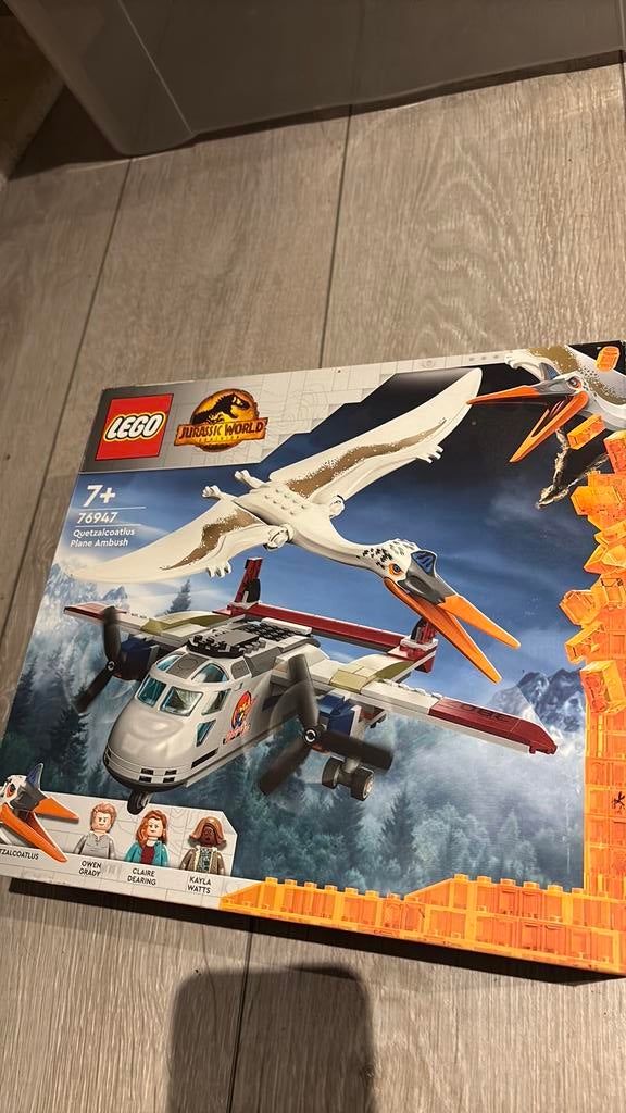 Lego jurassic world 76947 compleet, Ophalen, Jurassic World, Lego, Zo goed als nieuw