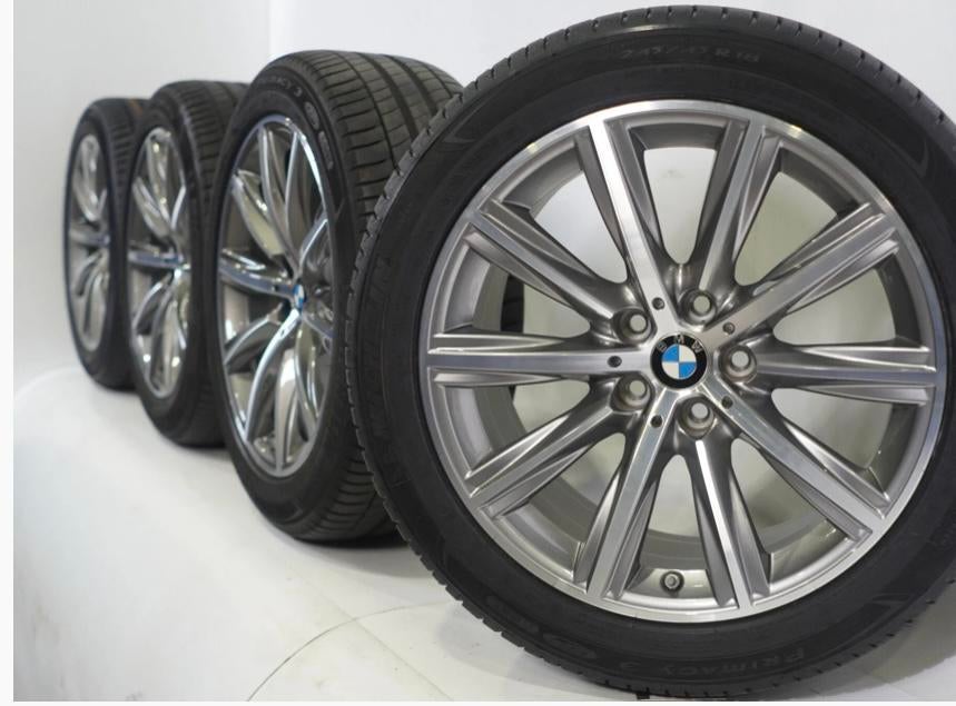 Jantes BMW Série 5 18 pouces + pneus Goodyear Eagle F1, Autos : Pièces & Accessoires, Pneus & Jantes, Pneus et Jantes, 245 mm