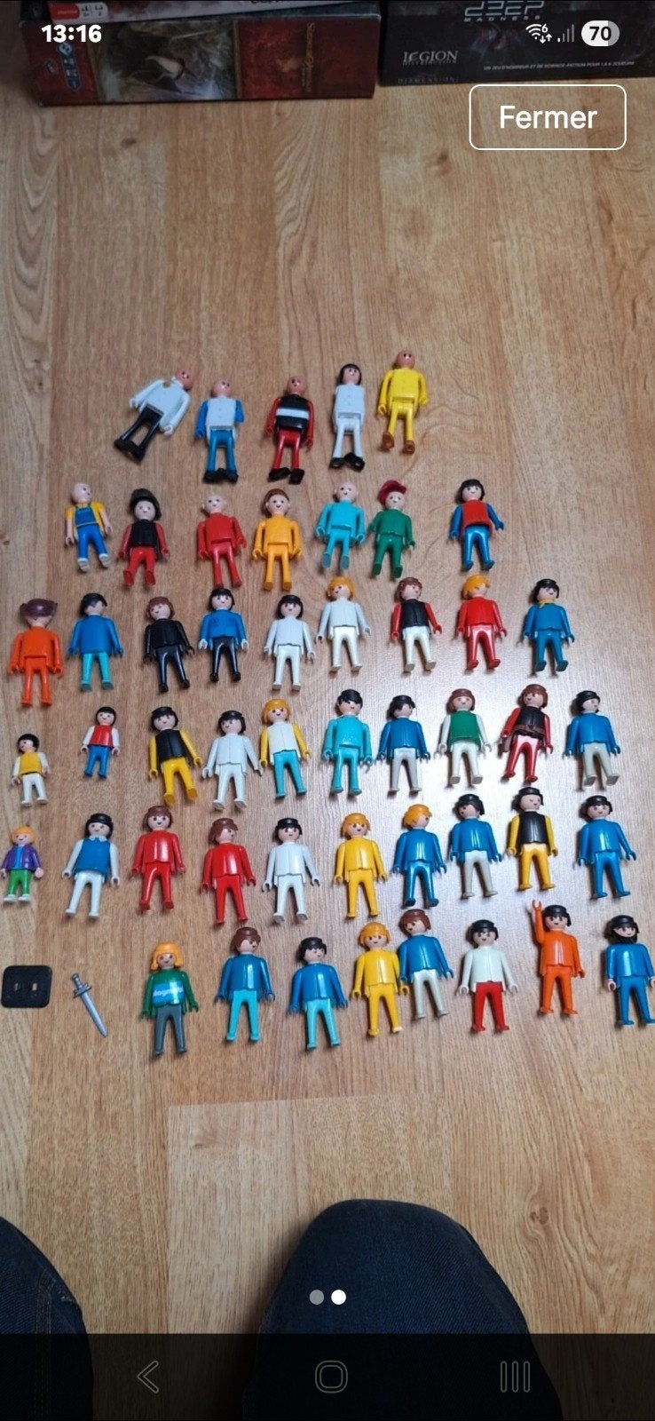 Lot de 50 playmobil, Enlèvement ou Envoi