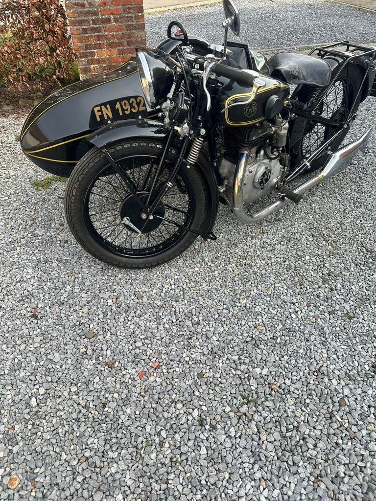 FN M90 avec sidecar Faurne 1932, Particulier, Autre