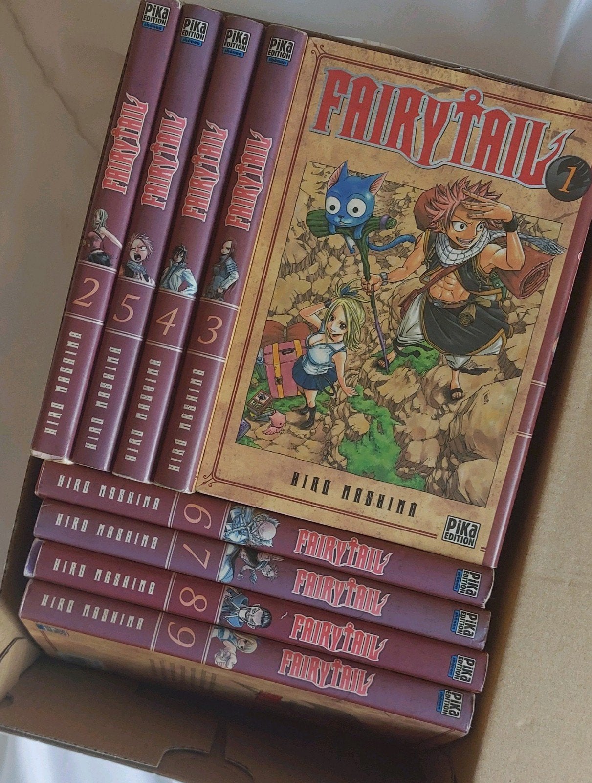Fairytail, Livres, Enlèvement, Utilisé, Hiro Mashima