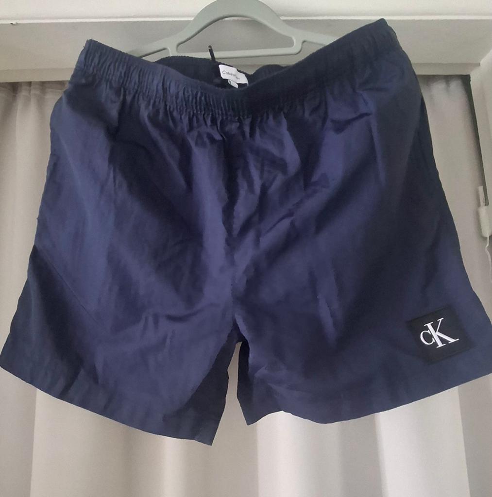 Calvin Klein Short, Blauw, Nieuw, Ophalen of Verzenden, Calvin Klein