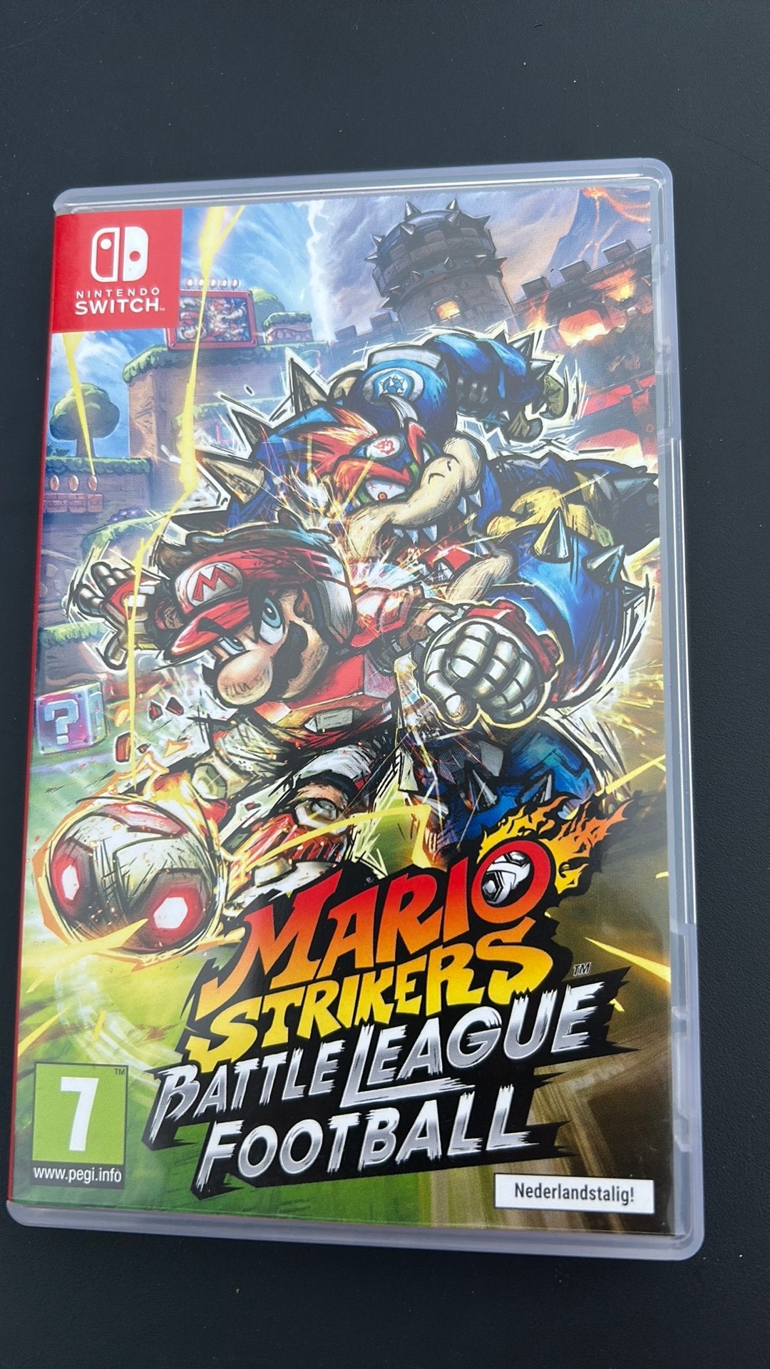 Nintendo switch Mario strikers battle league football, Enlèvement, Comme neuf, À partir de 7 ans