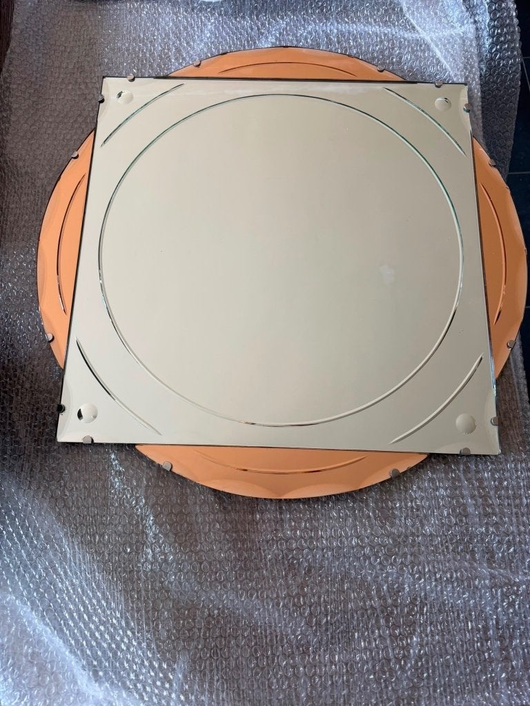 Miroir ArtDeco, Antiquités & Art, Antiquités | Miroirs, Enlèvement