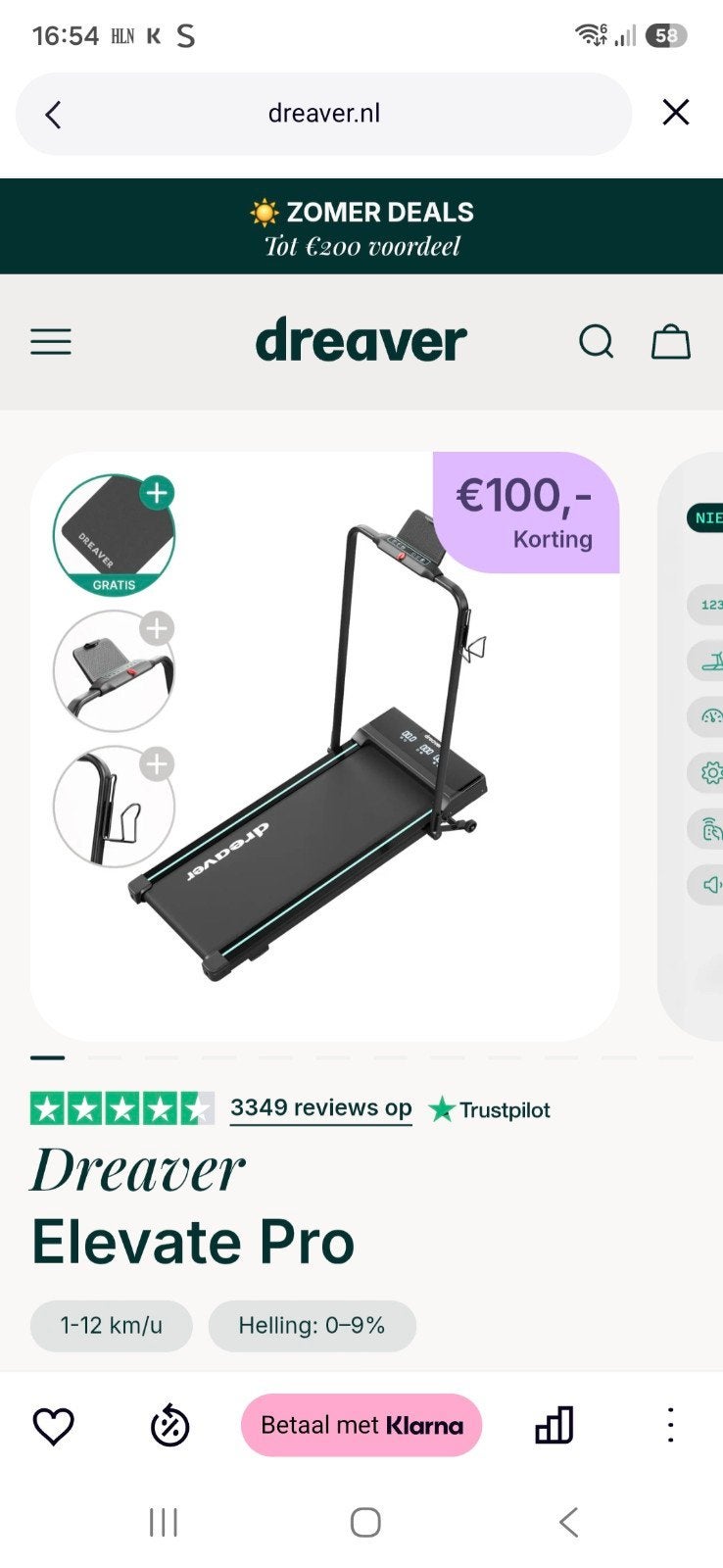 Loopband zo goed als nieuw, Sport en Fitness, Fitnessapparatuur, Ophalen, Loopband