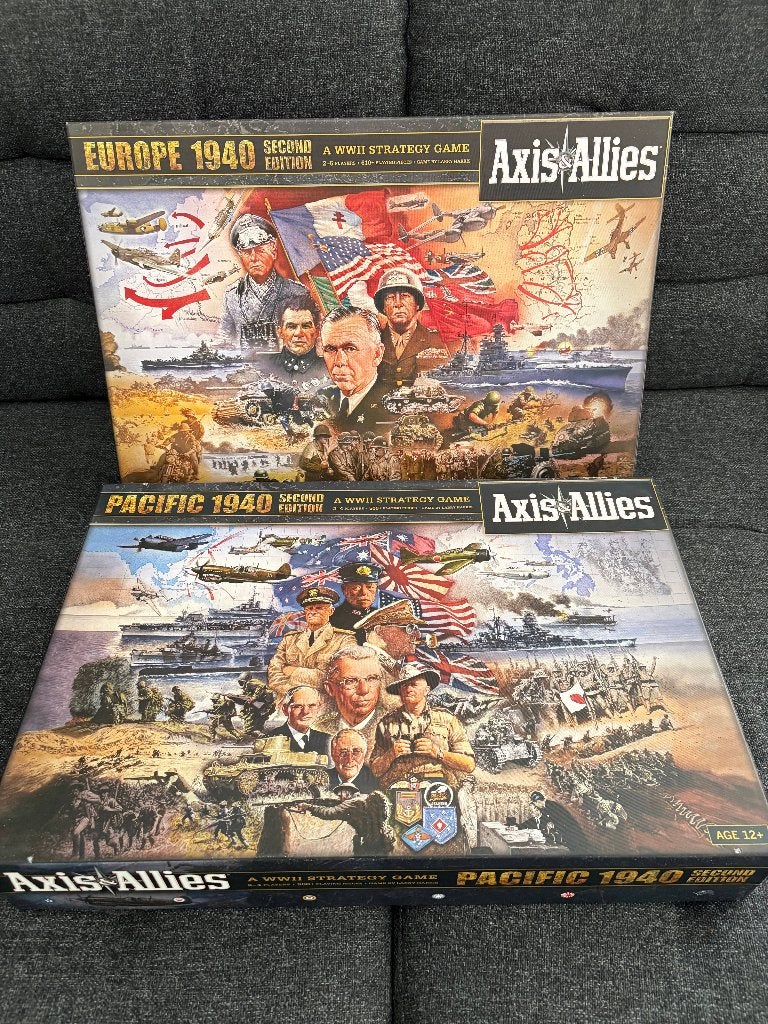Axis & Allies 1940 (Europe + Pacific), Vijf spelers of meer, Ophalen of Verzenden, Zo goed als nieuw
