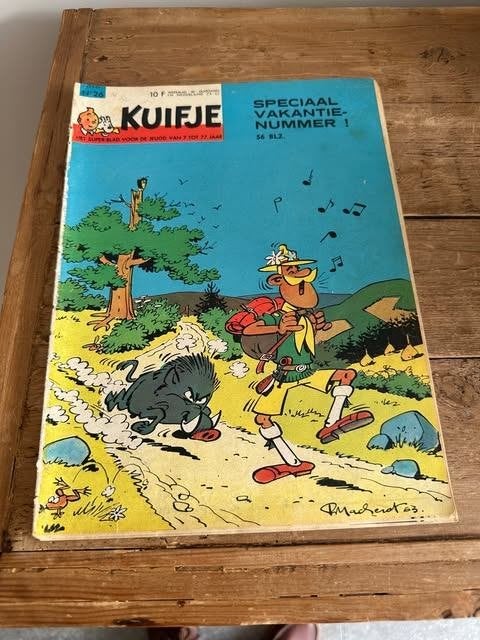Kuifje nr 26 1963 speciaal vakantie nummer, Gebruikt, Info@kiuje.bl, Overige typen, Ophalen of Verzenden