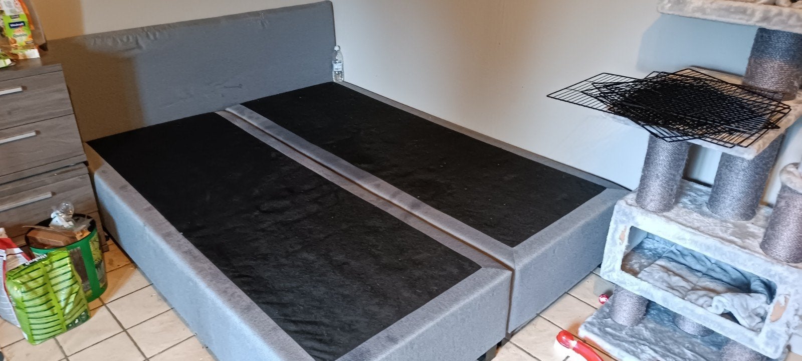 Lit box spring 160x200, Enlèvement