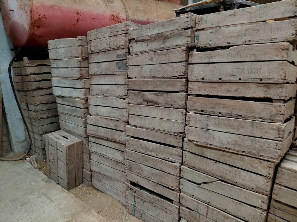 Gratis brandhout (kleine bakken, paletten en paloxen), Enlèvement, Utilisé