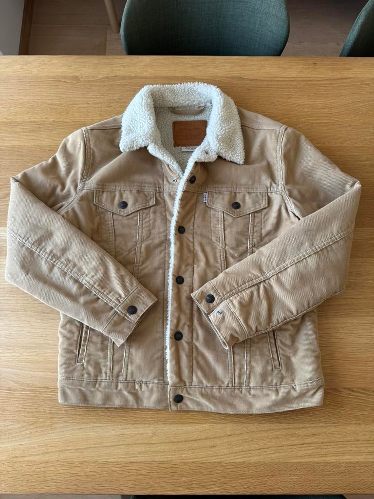 Veste d’été en velours cotelé LEVIS - Neuve, Enlèvement ou Envoi, Comme neuf, Taille 38/40 (M), Beige