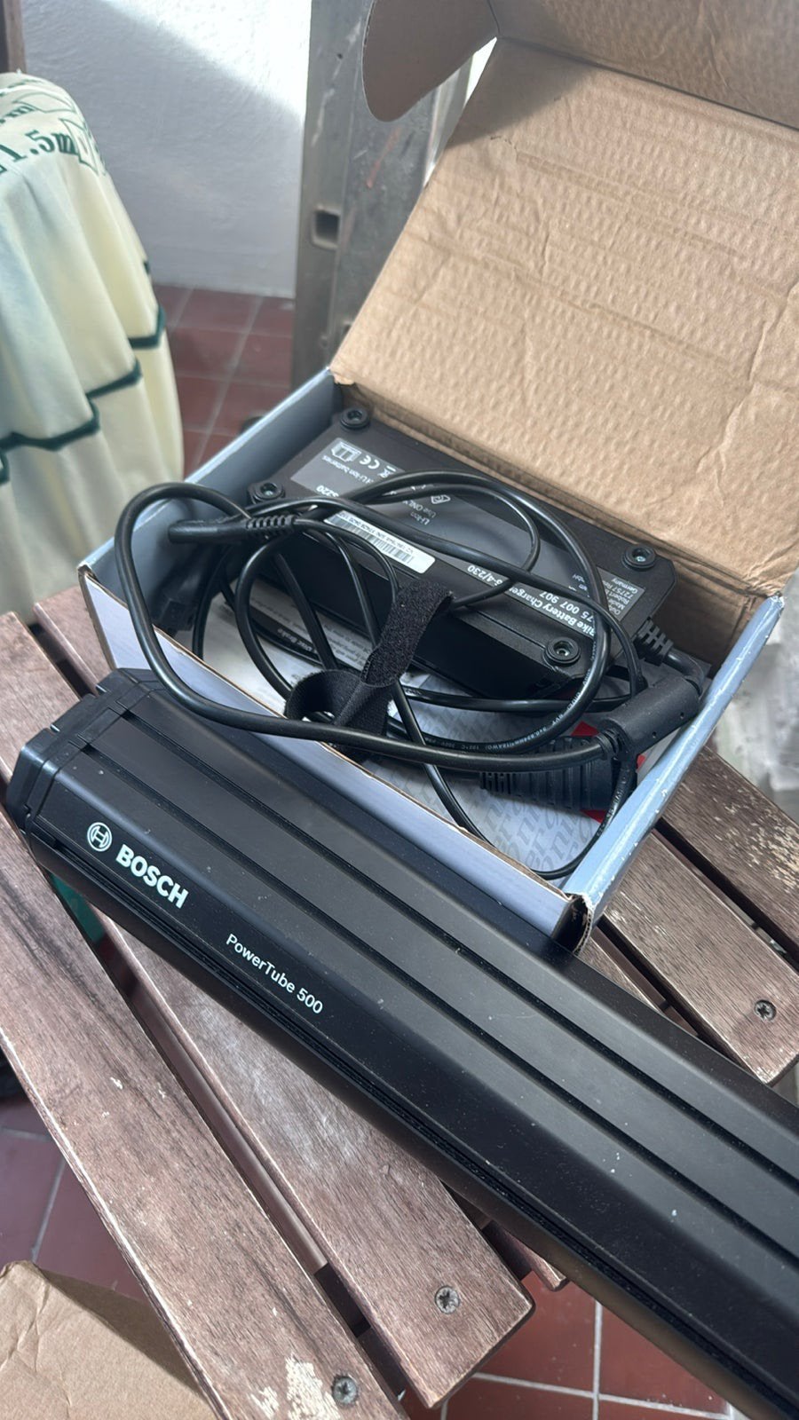 Batterie Bosch Power Tube 500 + Chargeur
