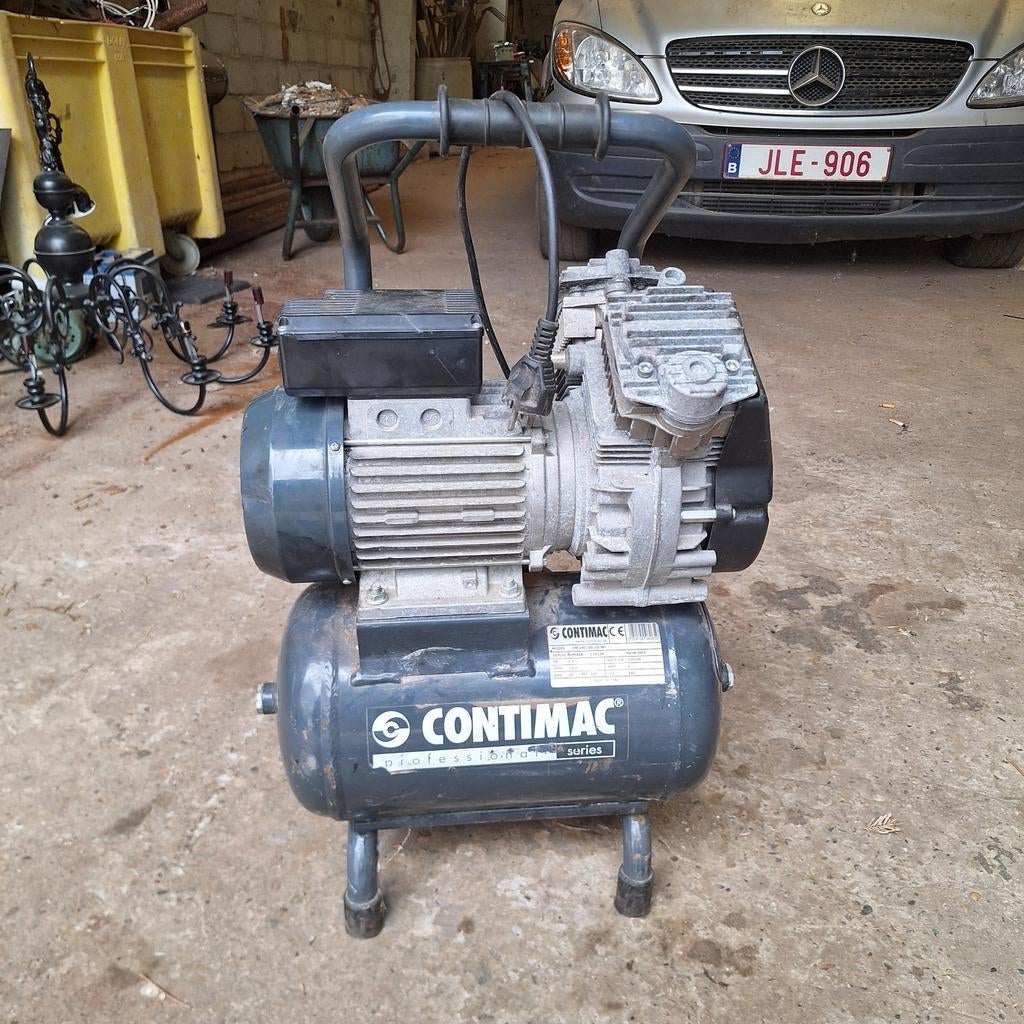 Compressor contimac CM 240/10/10 WF, Enlèvement, Comme neuf, 6 à 10 bars, Mobile