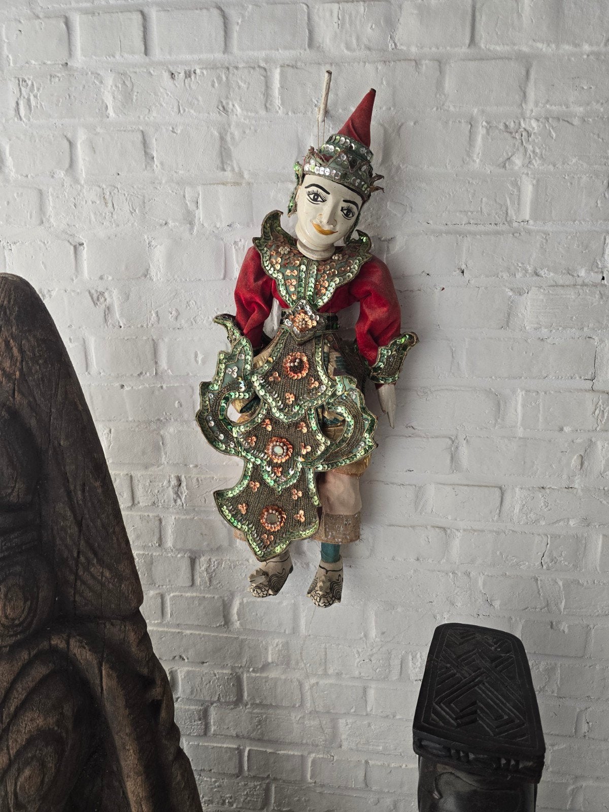 poupée marionnette orientale (ancienne), Antiquités & Art, Enlèvement ou Envoi