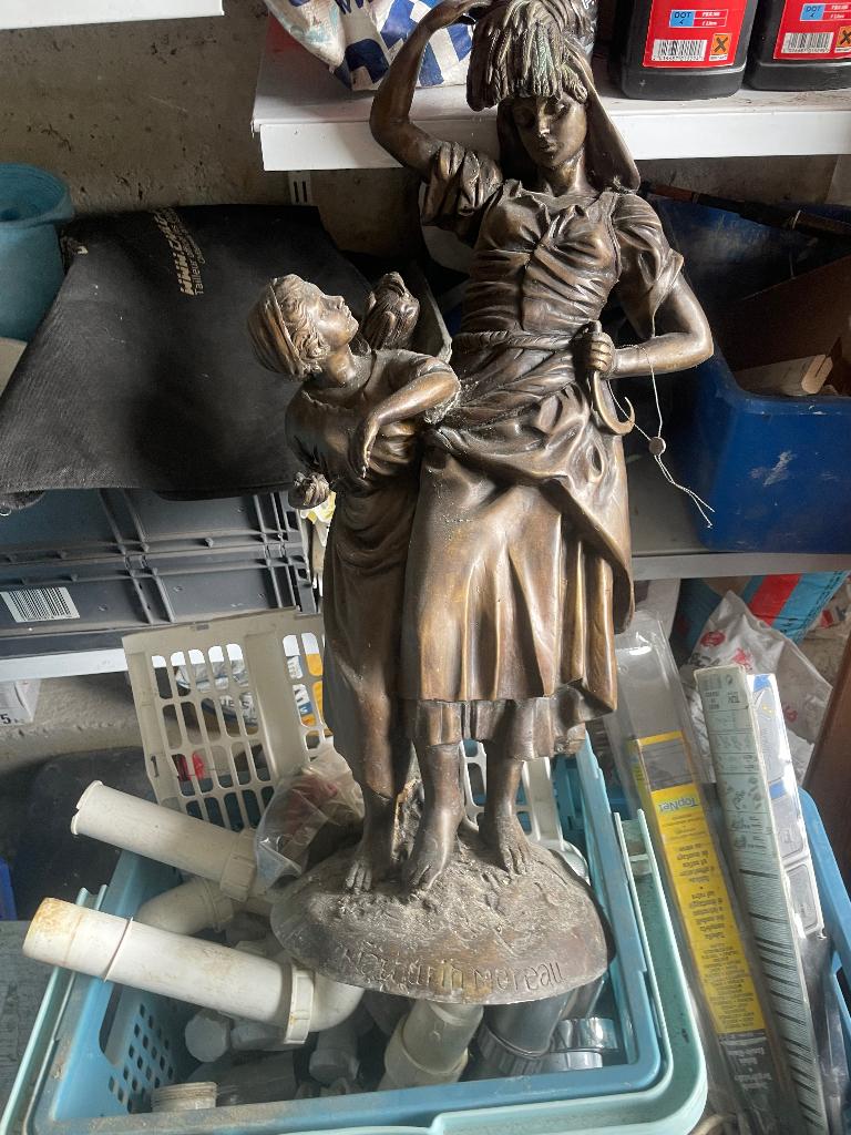 Statue, Verzenden, Zo goed als nieuw, Mens