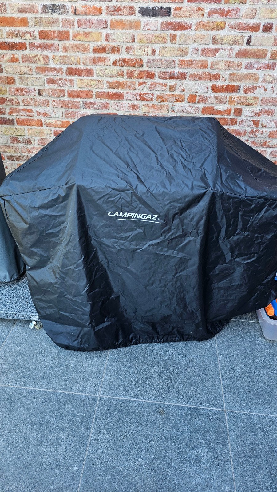 Gasbbq Campingaz inclusief hoes, Tuin en Terras, Ophalen