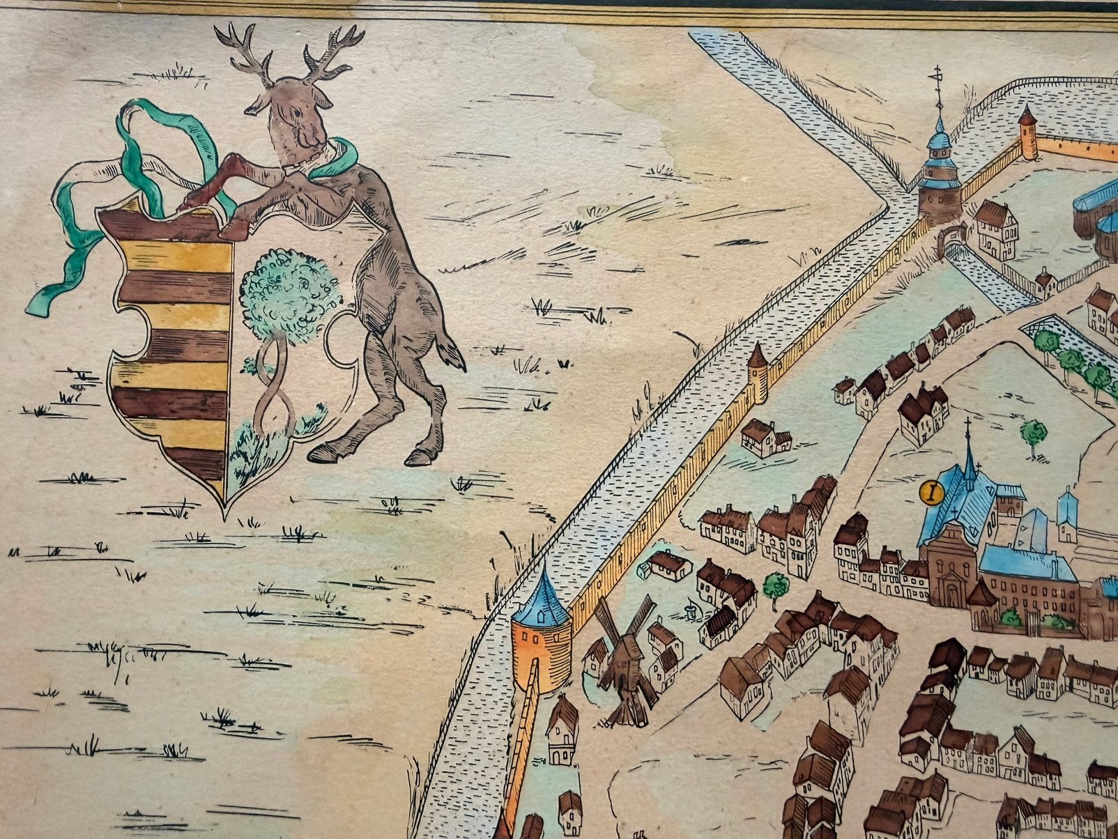 Hasselt oud stadsplan, Enlèvement, 1800 à 2000, Belgique