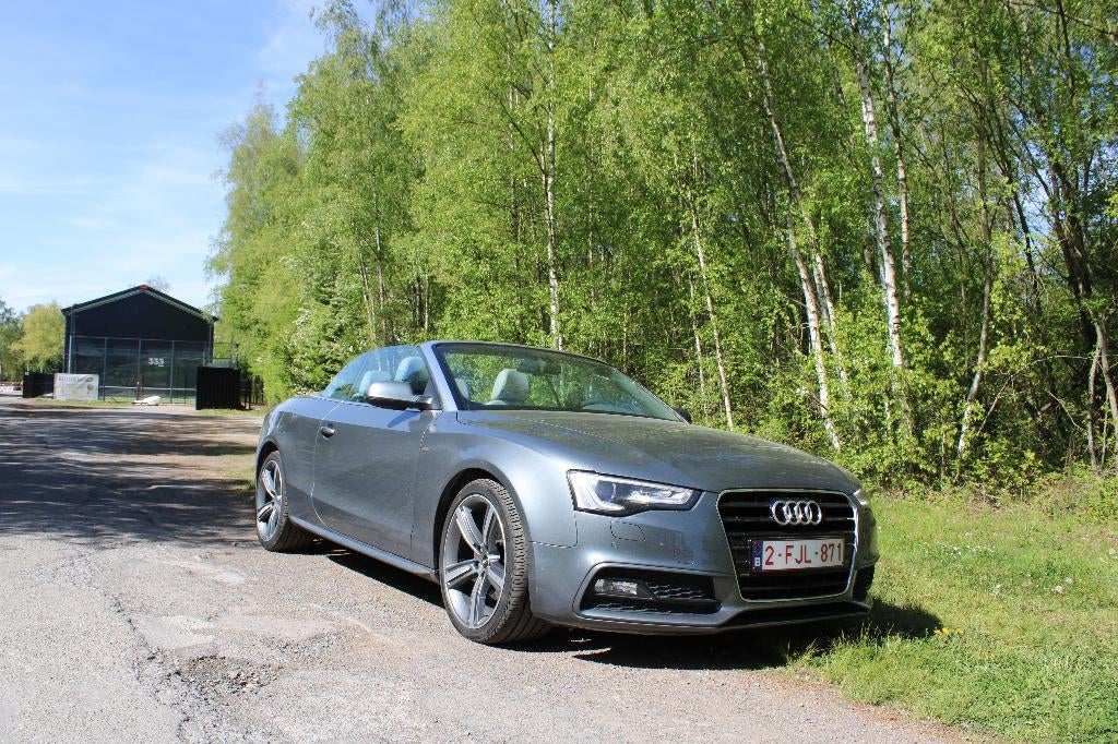 Audi a5 s-line 2L TDI 190 pk, 4 zetels, Euro 6, 4 cilinders, Cabriolet
