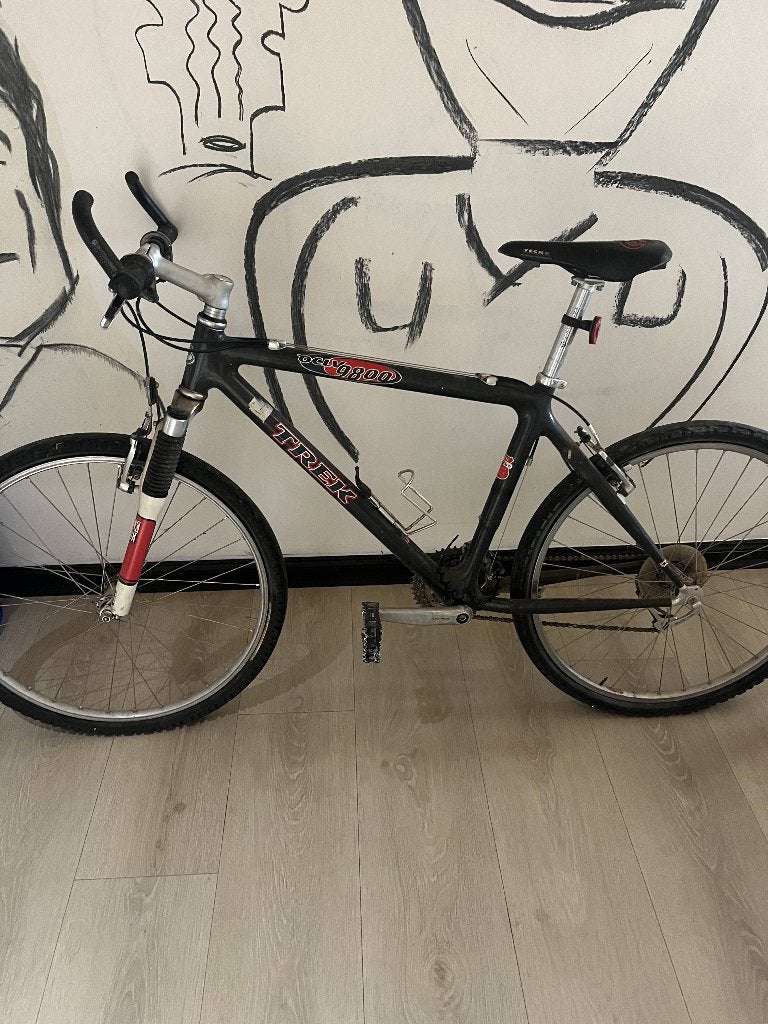 Trek 9800 OCLV mountainbike met licht carbon frame., Fietsen en Brommers, Ophalen, Gebruikt, Trek