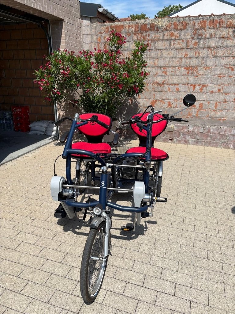 Elektrische Driewieltandem FUN2GO, Ophalen, Zo goed als nieuw, Schijfrem, Van Raam
