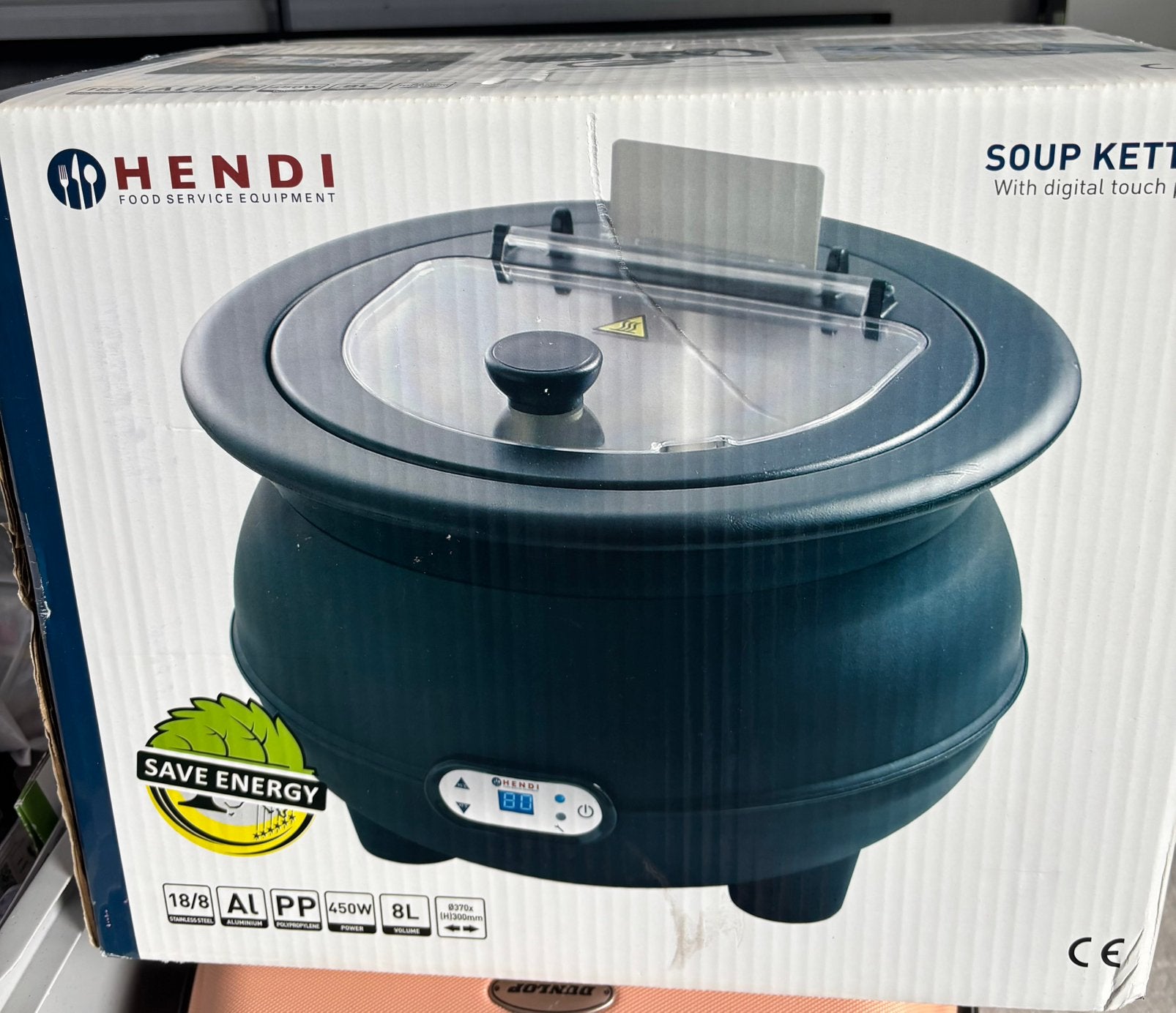 Soepketel, Ophalen, Nieuw in verpakking
