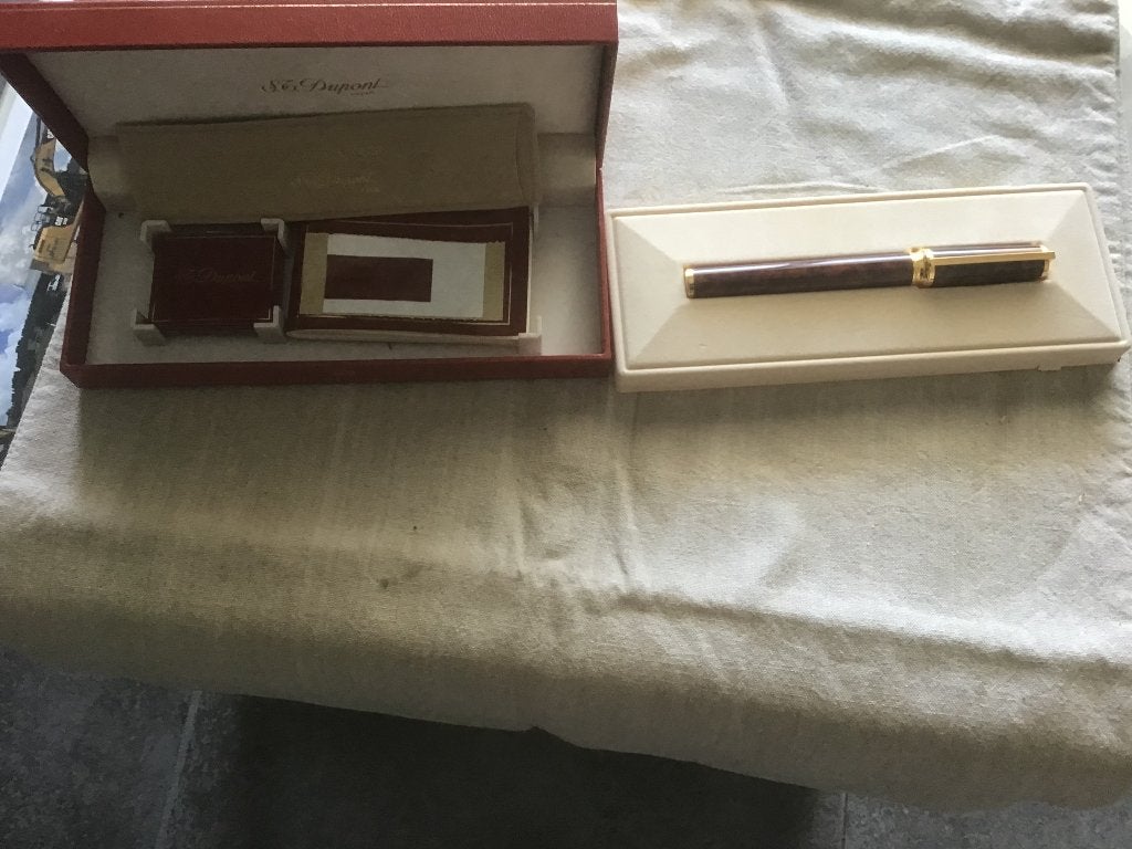 Dupont vulpen met Chinese lak, Ophalen of Verzenden, Nieuw